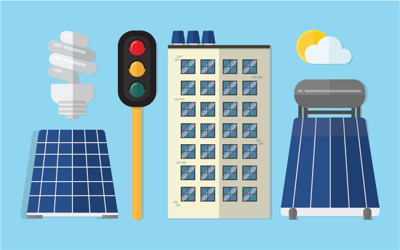 Electricity Energy City's Green Spend Inline Graphic
